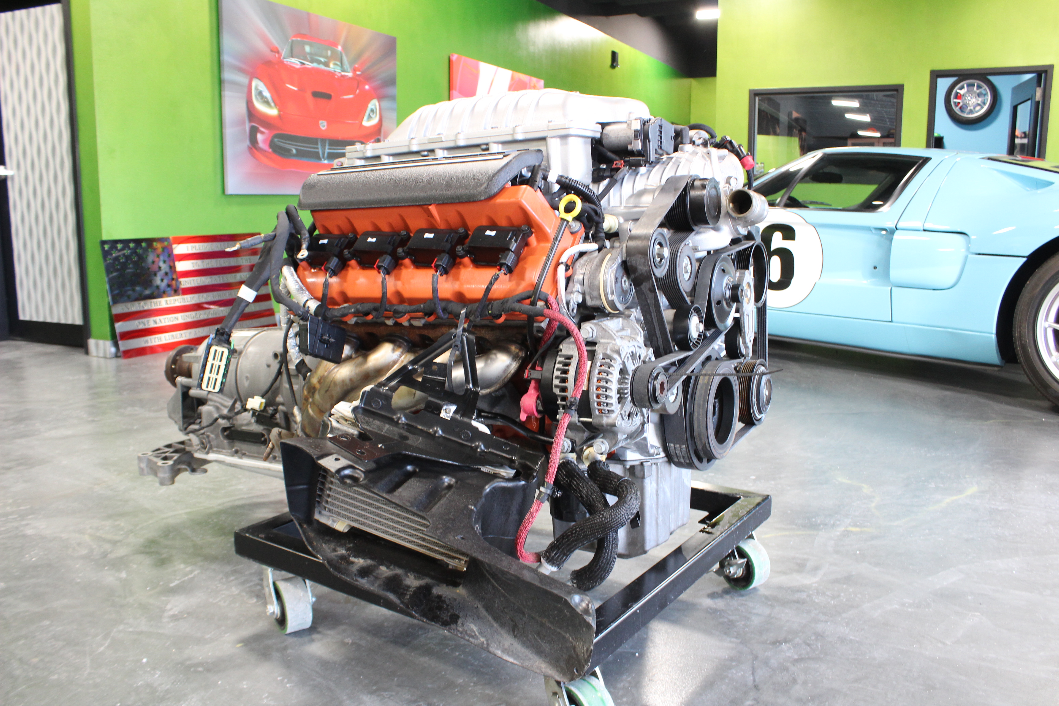 2016 Hemi 6.2L Hellcat Engine And Transmission Assembly