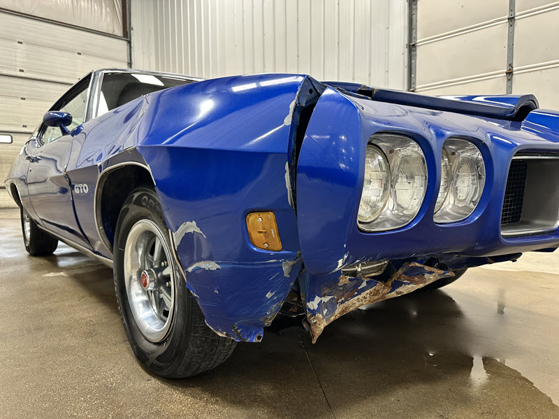 Salvage 1970 Pontiac GTO | X2 BUILDERS