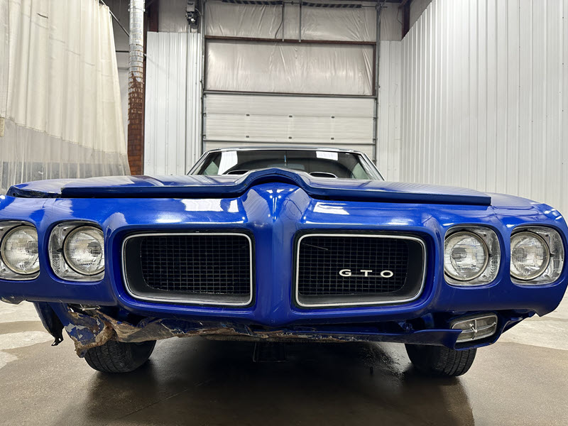 Salvage 1970 Pontiac GTO | X2 BUILDERS