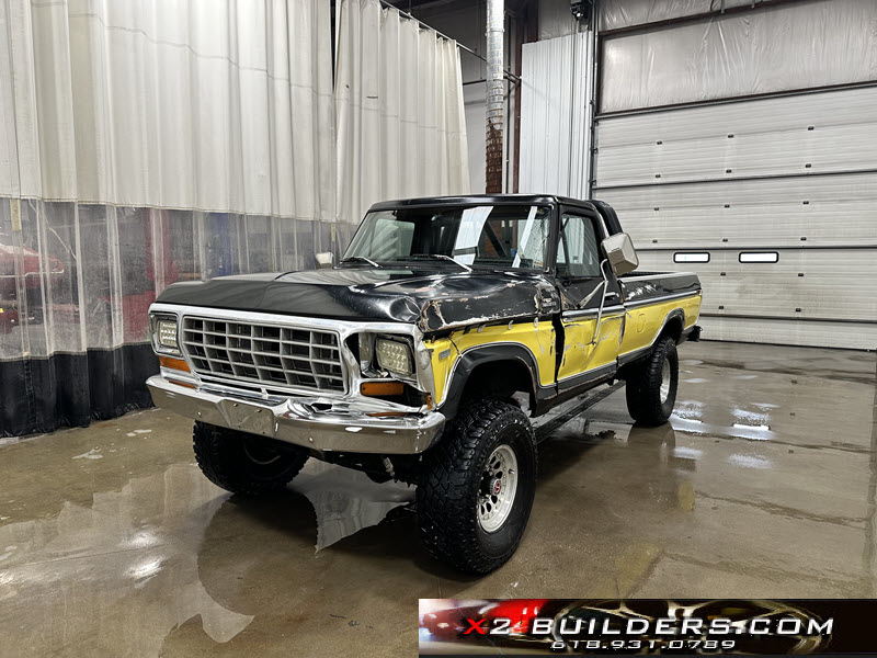 Salvage 1979 Ford F-350 Ranger 4x4 | X2 BUILDERS