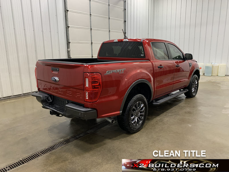 Salvage 2020 Ford Ranger XL CLEAN TITLE | X2 BUILDERS