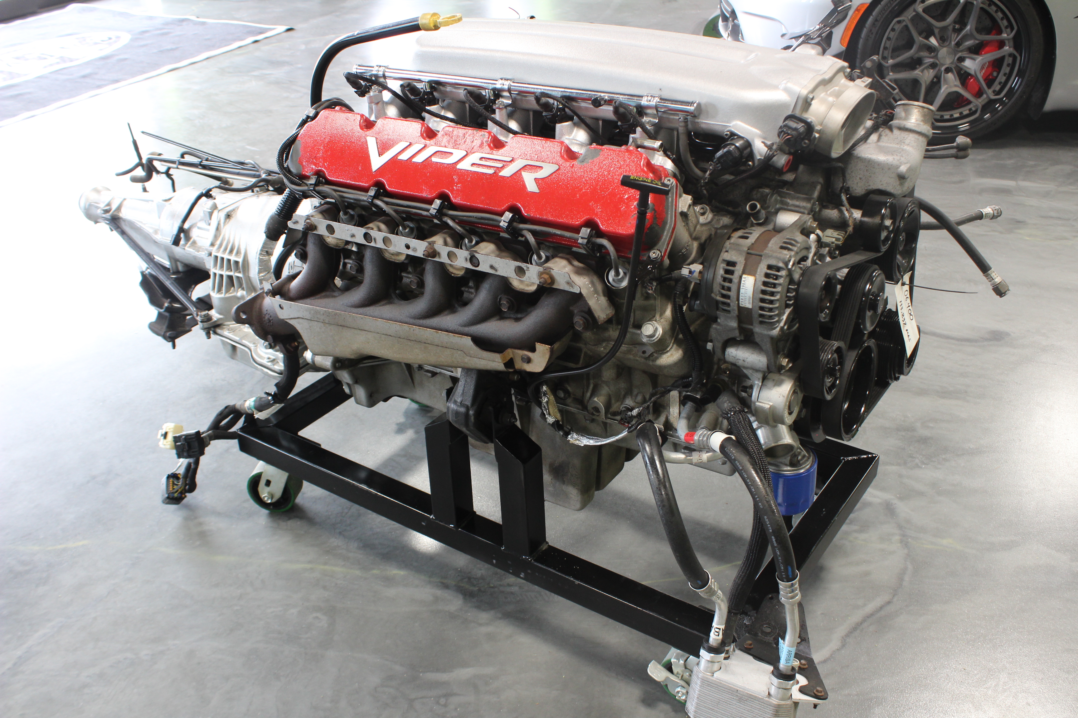 Salvage 2006 Dodge Ram SRT-10 8.3L Engine/Trans Package | X2 BUILDERS